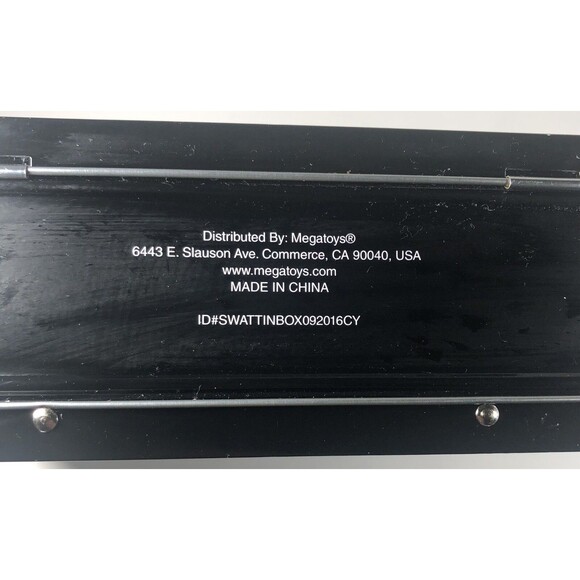 S.W.A.T. Unit 22 Retro  Black Metal Lunchbox  + Bonus  S.W.A.T. Cap & Badge - Picture 5 of 7